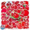 Pomegranate Stickers |50 Pcs Pomegranate Waterproof Vinyl Decals for Helmet Water Bottles Bicycle Laptop Refrigerator Luggage Computer Mobile Phone Skateboard Bike Decor