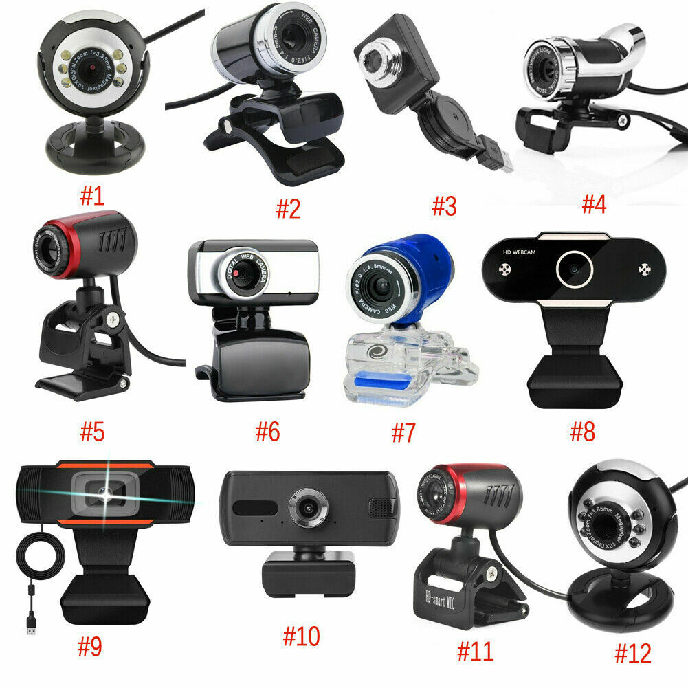 USB Webcam Stand Kamera 1080P HD Camera Mit Mikrofon für Computer PC Laptop Mac