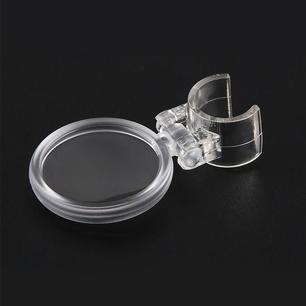 Useful Hands-Free Magnifying Glass Clip on Diamond Art Pen Drill Magnifier