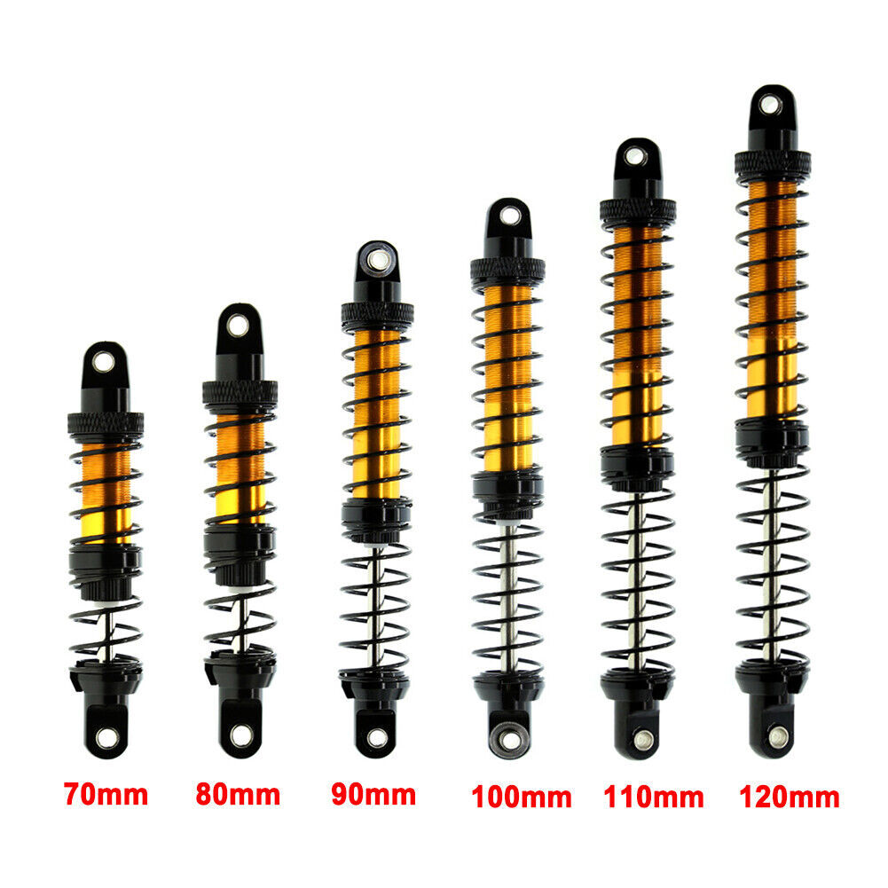 70mm-120mm Shock Absorber Oil Damper for 1/10 Axial SCX10 II TRX4 RC Crawler Car