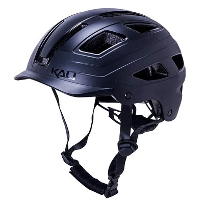 KALI PROTECTIVES Cruz Solid Black Bike Helmet (025072111)