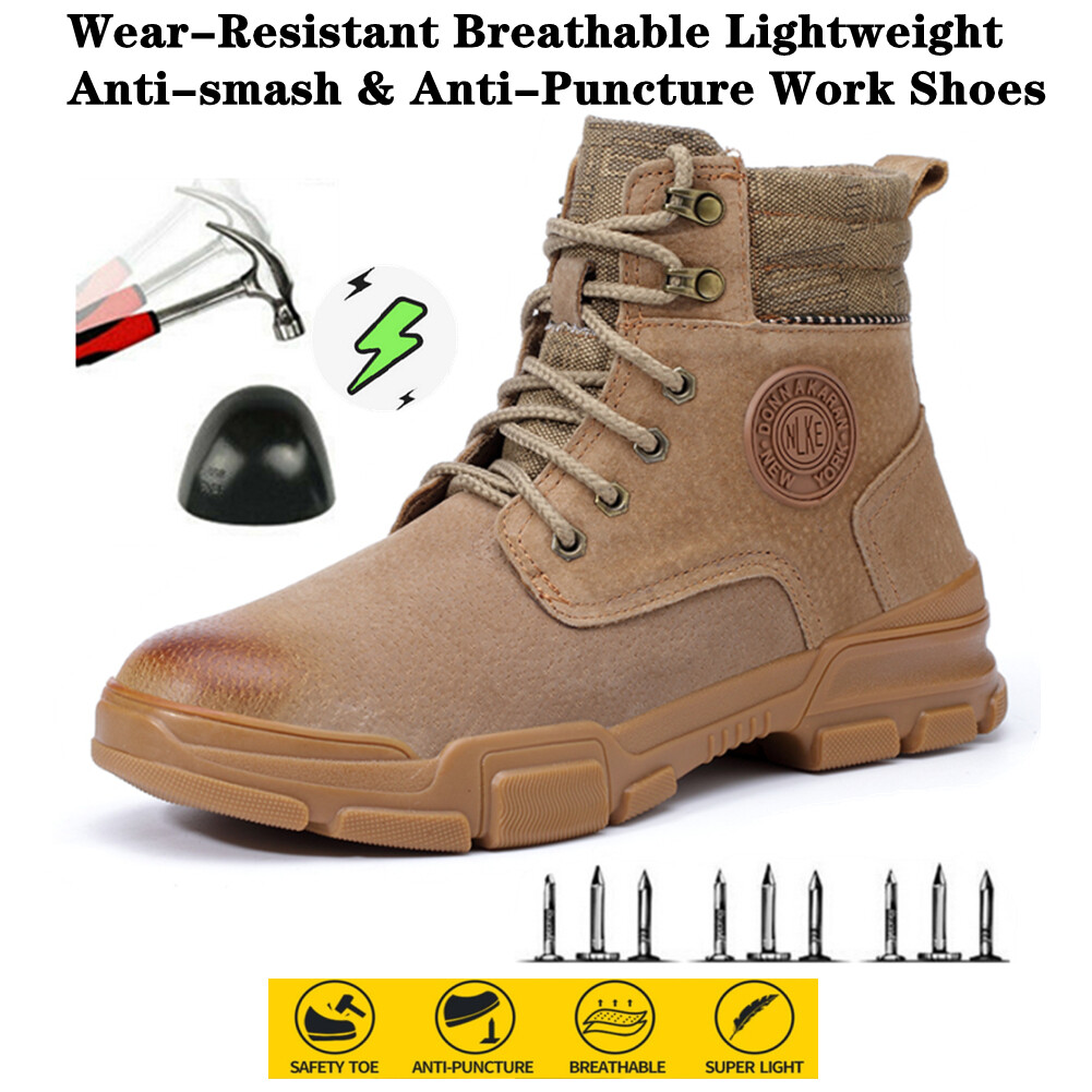 Ботинки Mens Safety Work Shoes Boots 