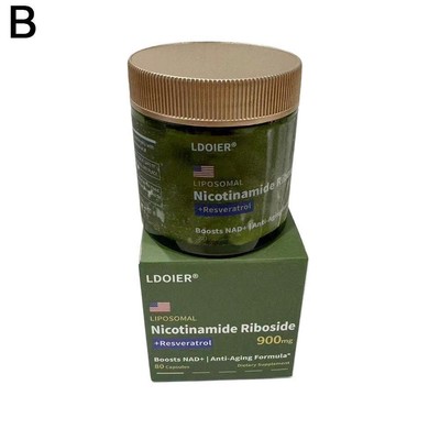 NAD Supplement-Liposomal Nicotinamide Riboside,Resveratrol 900mg Hot