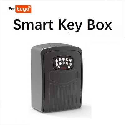 Key Lock Box For Tuya Smart Key Safe Weatherproof Key Storage Lock Box Indoor