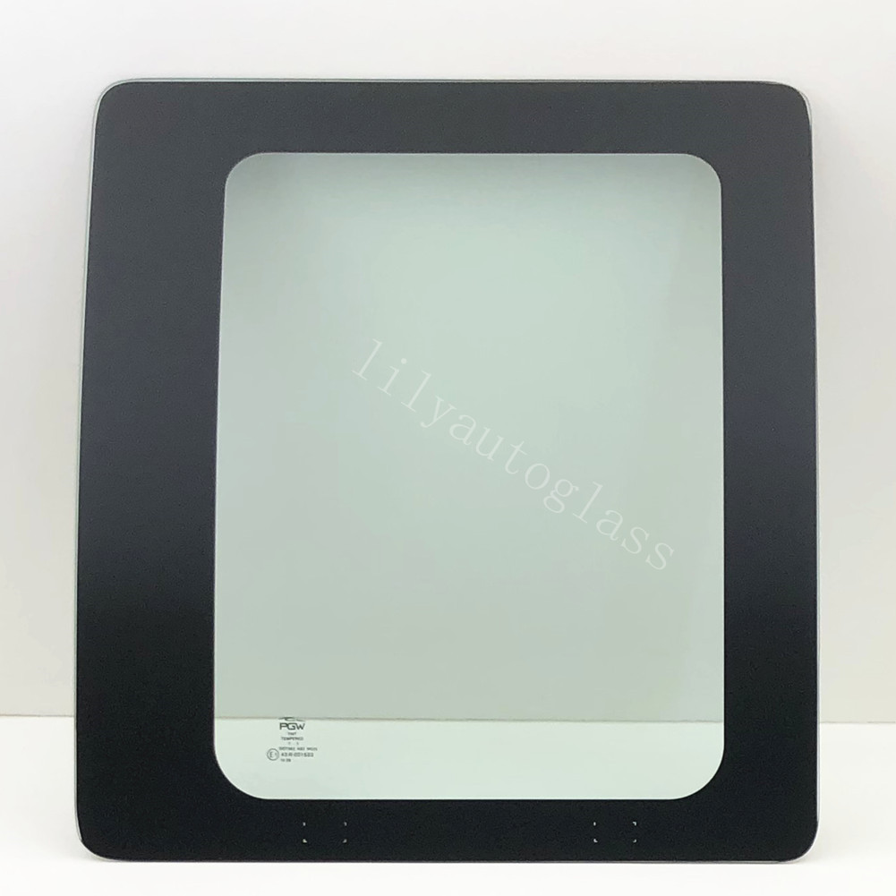 Fit 96-26 Chevy Express Passenger Side Rear Hinged Door Window Glass Stationary