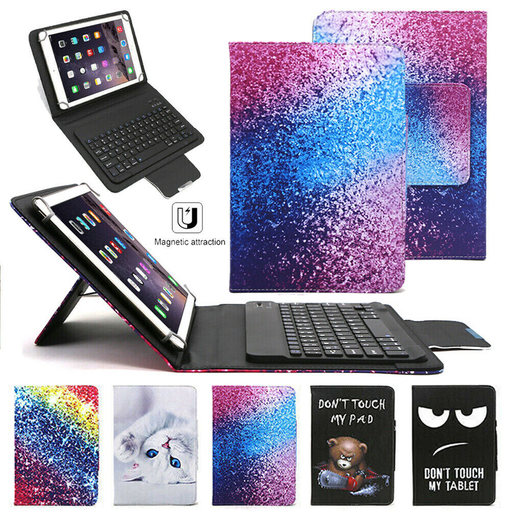 For Samsung Galaxy Tab A7 Lite 8.7 2021 SM-T225 T220 Keyboard Leather Case Cover