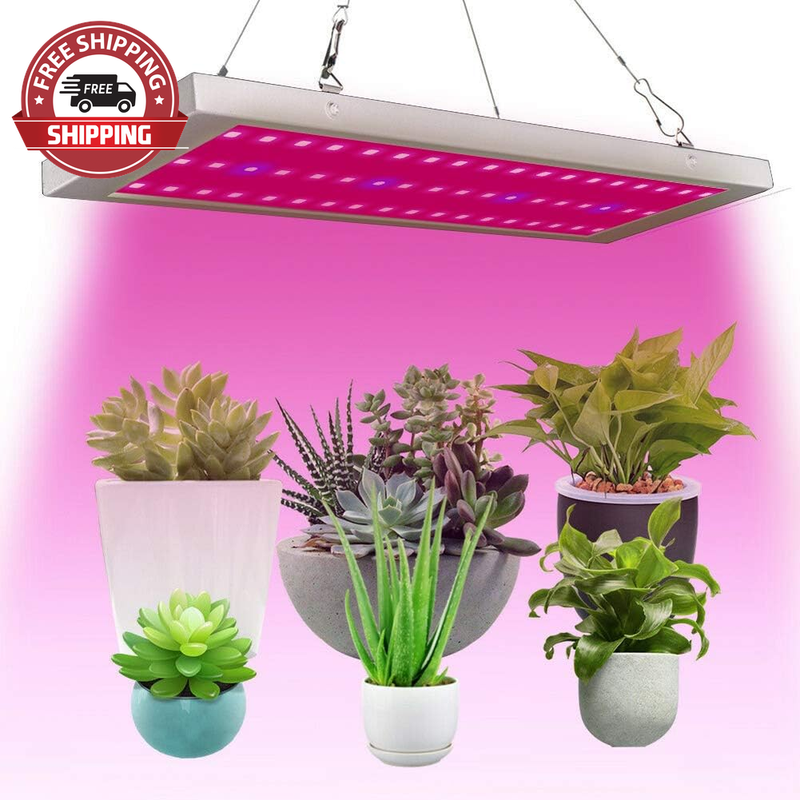 300W 54 LED Grow Lights, Full Spectrum Little Solid Grow Lamp with IR & UV LED P