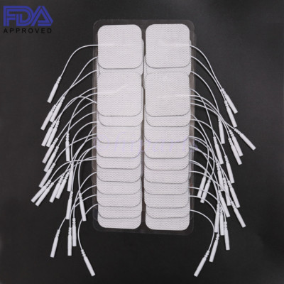 40 replacement 2x2 pads for Santa Medical Pulse Massager Electronic Tens Units 