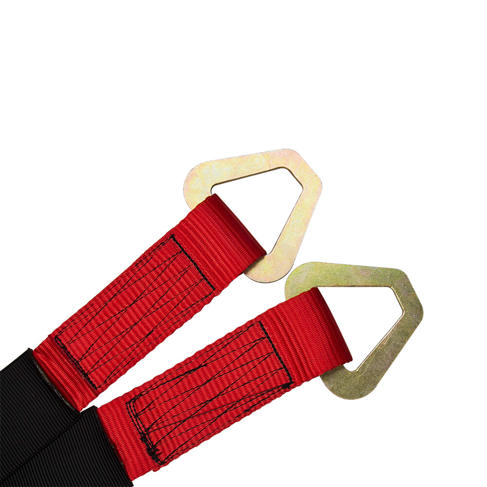 Set of 4 HD Axle Straps Car Tow Truck Wrecker Wheel Tie Down 2" X 36