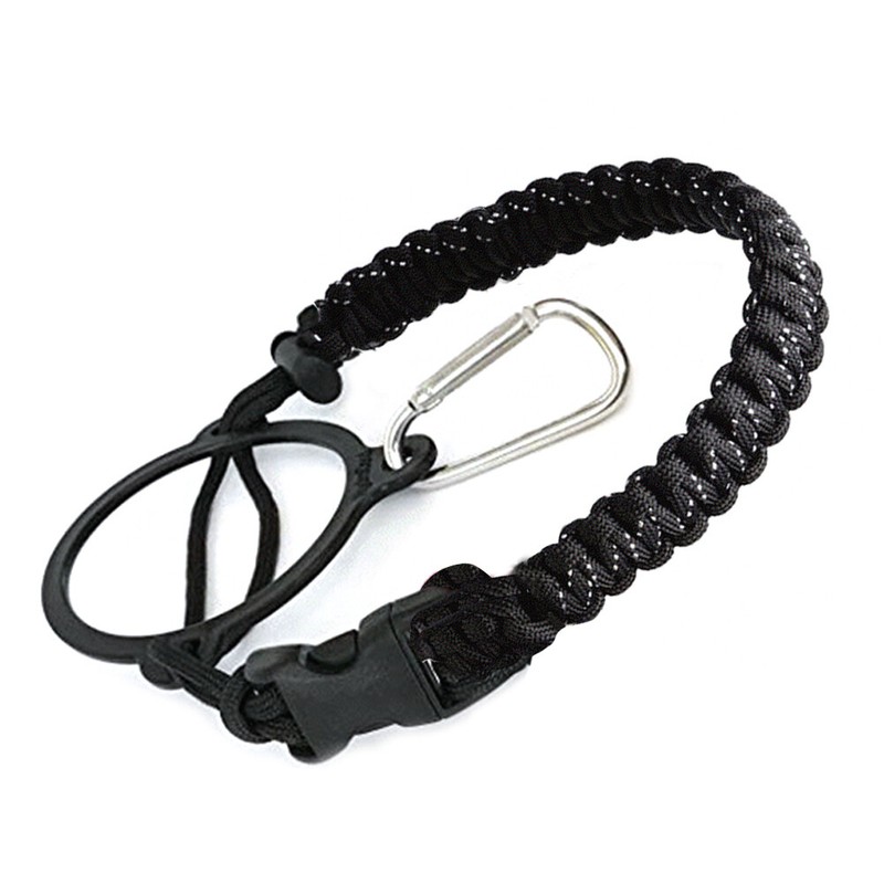 Water Bottle Strap Adjustable Water Bottle Carrier Strap Cord With Safety Ring