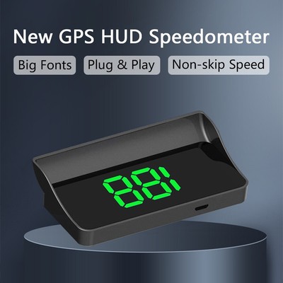 HUD GPS Head Up Display Speedometer Odometer High Quality Car Digital Speed, New