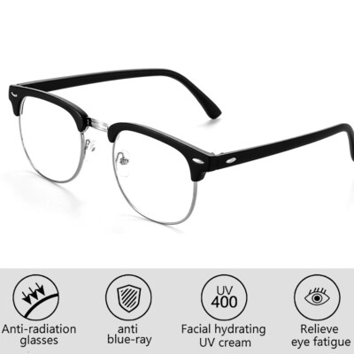 Premium Anti-Glare Glasses for Computer Screen (Men/Women) HD Vision Clear Lens