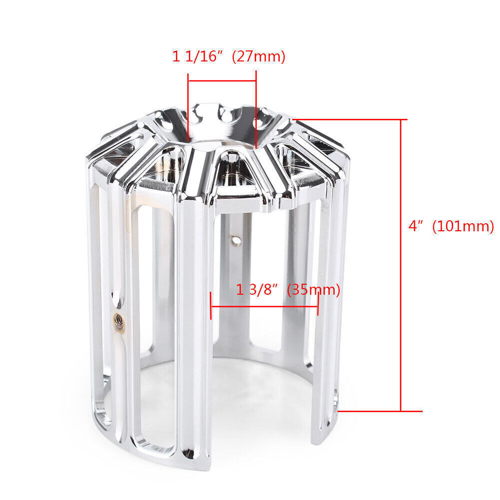Oil Filter Cover Cap For Harley Touring Electra Street Glide CNC Aluminum Chrome