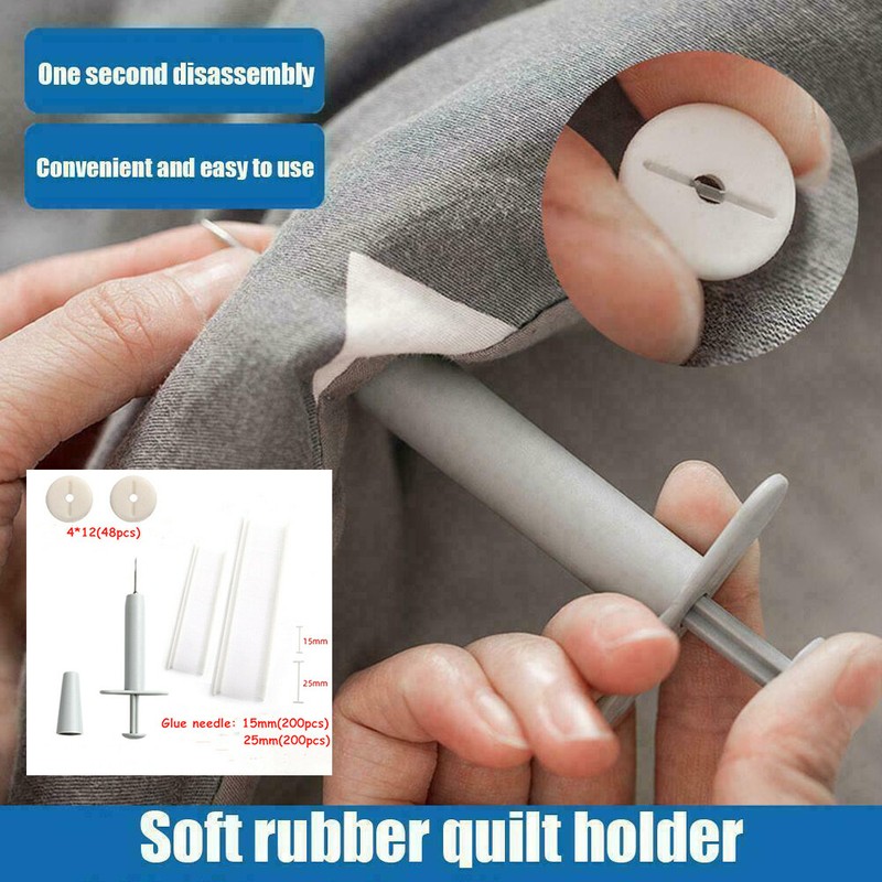 1 Set Bettdecken-Clips universelle Bettdeckenhalter Anti Verrutschen Halter