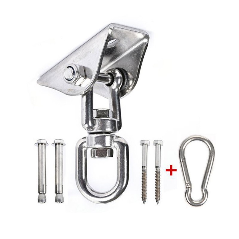 Details About Hammock Swing Chair Hanging Buckle Kit Stainless Steel Ceiling Fixed Hook 25 Wxy