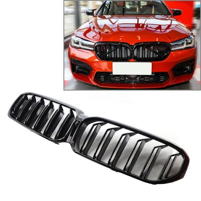 Pair Glossy Black Front Kidney Grille For BMW G30 G31 LCI 2021 2022 51129852169