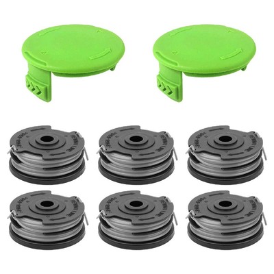 Double Threaded Replacement Spool for Greenworks G40LT Trimmer 1 65mm Diameter