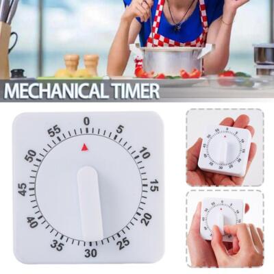Kitchen Timer Egg&Square Shaped Kitchen Cooking Timer Mechanical BestOffer Sales