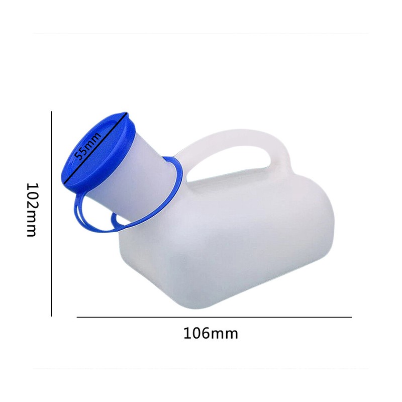 1L Male Female Portable Urinal Travel Camping Car Toilet Pee Bottle Emergency