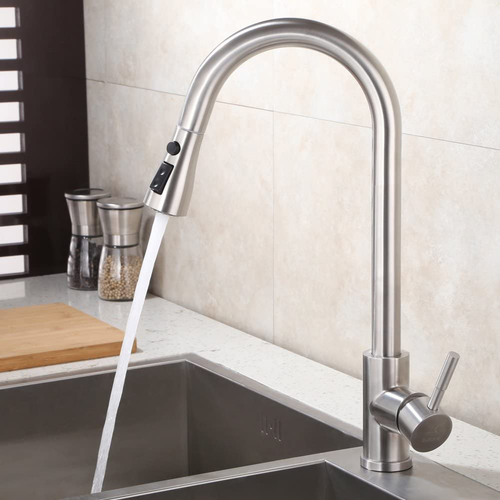 Kitchen Sink Faucet Sprayer Head Pull Out Sink Nozzle Down Spout Replacement US