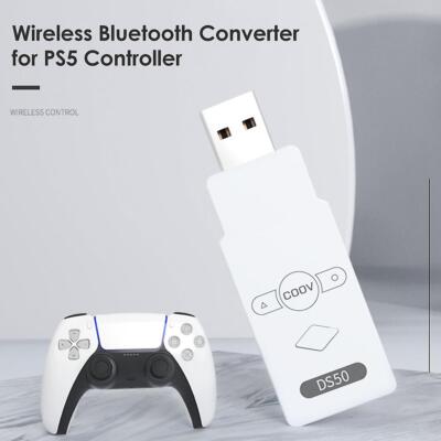 Wireless Controller Adapter Usb Receiver For Ps5/nintendo Switch/ps4/ps3/pc