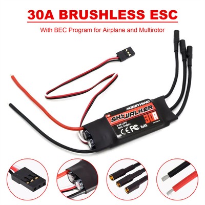 Hobbywing Skywalker 12A 20A 30A 40A 50A 60A 80A 100 120amp ESC 2-6s w/BEC