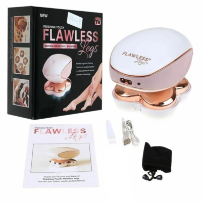 FREE SHIPPING【NEW】FINISHING TOUCH FLAWLESS LEGS HAIR REMOVER, ELECTRIC RAZOR