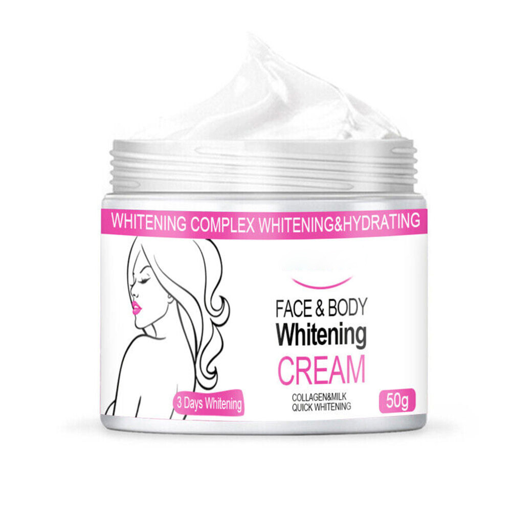 Dark Skin Permanent Whitening Cream Full Body Bleaching Lightening Brightening