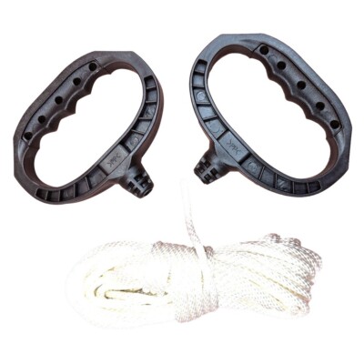 Starter Rope Pull Cord 30Feet 4.5mm 2 Handle for Ariens for Tecumseh Snowblower