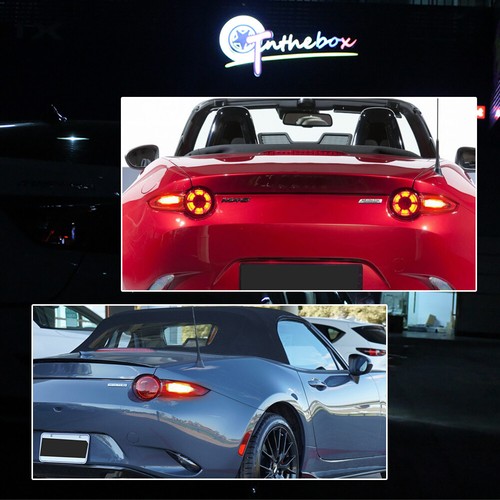 Sequential Red LED Tail Lamp Turn Signal Lights for 2016-up Mazda Miata MX-5 ND