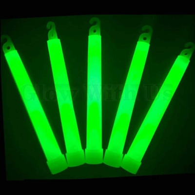 Glow Sticks Bulk 25pcs 6 Industrial Grade Green Light Sticks. eBay