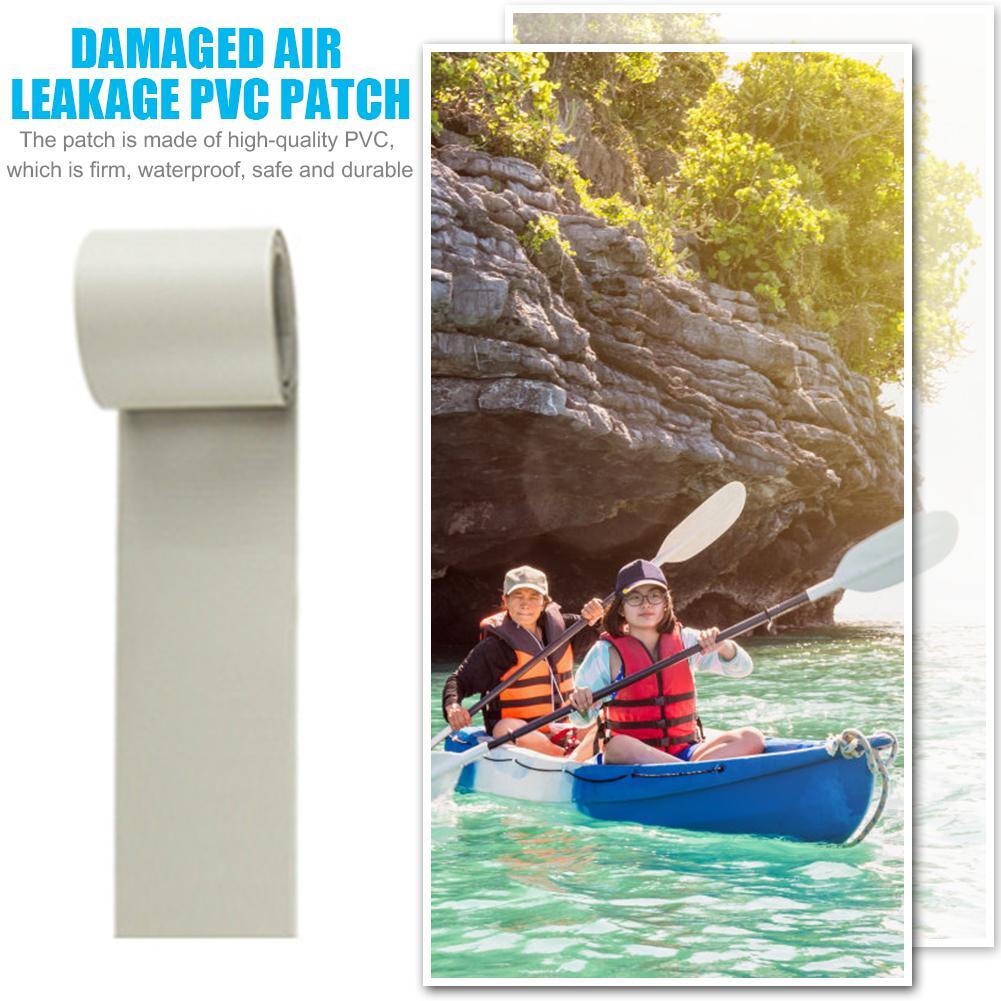 50x1000mm Inflatable Boats Kayak Repair Patch Damaged Leaking Hole PVC Kit Water
