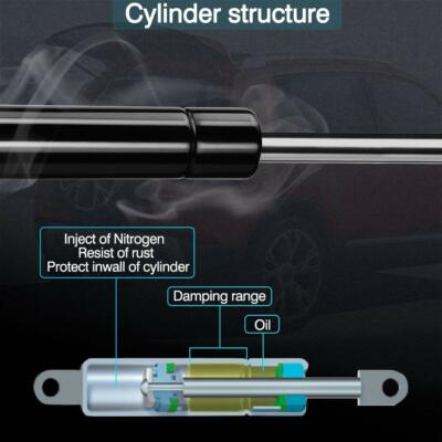 Lift Support Shocks For 9" Universal Tonneau Cover Camper Window 79lbs New 2pc