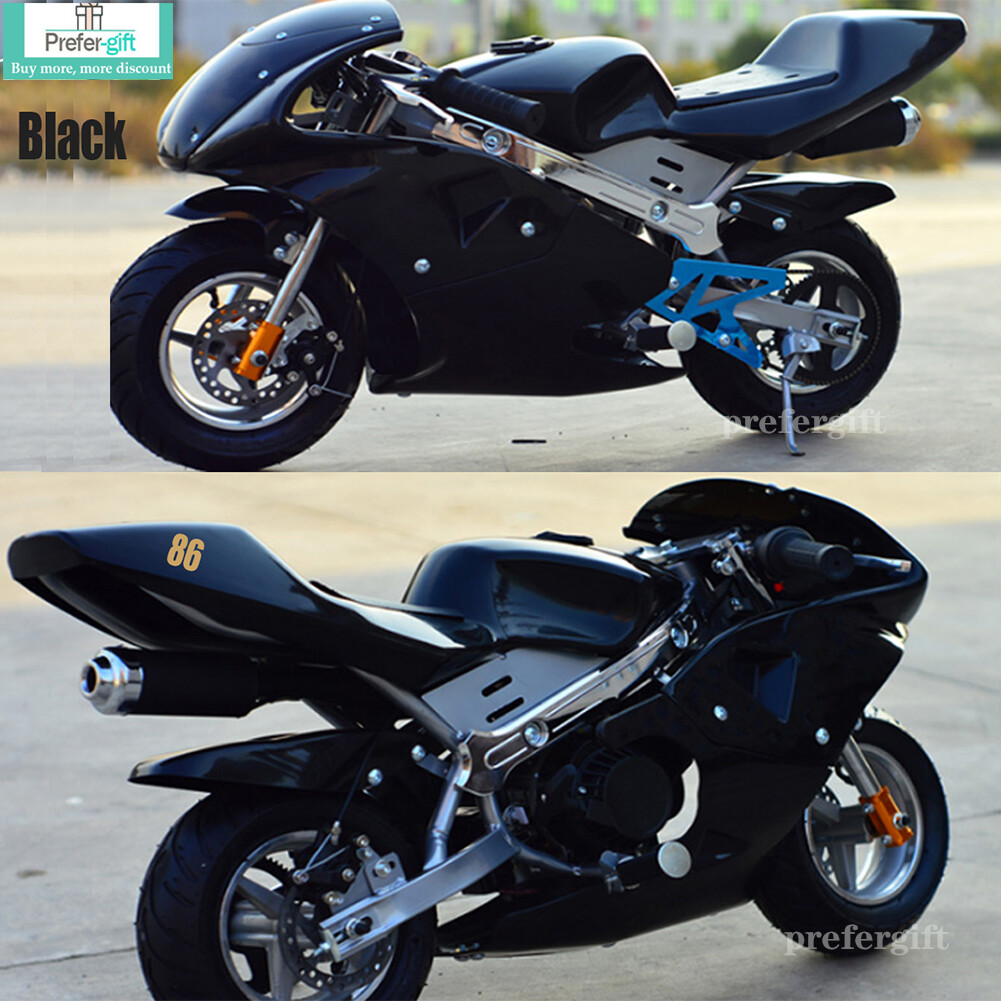 49cc Mini Motorbike Kids Teen Pocket Bikes Rocket Pee Wee Motorcycle