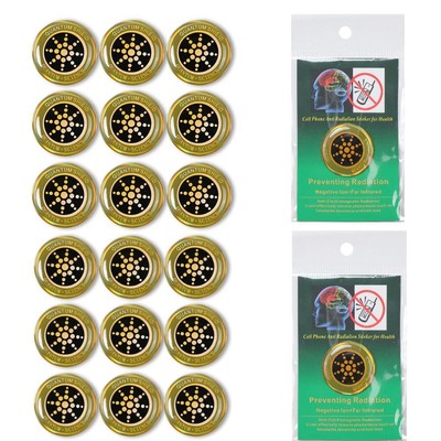 Radiation Blocking Stickers 20PCS EMF Shielding Stickers for Electronic Devices
