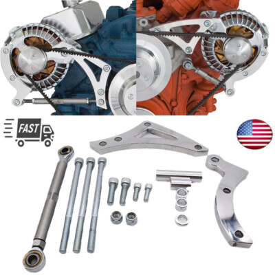 Billet Aluminum Alternator Bracket 318 340 360 V-Belt Mopar Chrysler SB Dodge