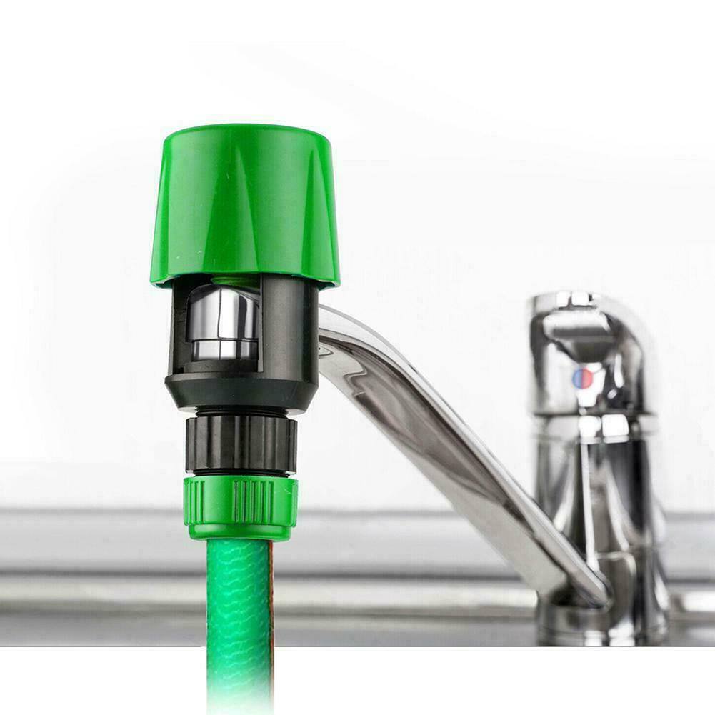 Kitchen Garden Hose Pipe Connector Round Square Mixer Multi Tap Adaptor L7R1 Bossly