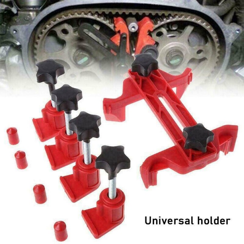 5pcs Universal Dual Cam Camshaft Lock Holder Car Engine Cam Timing