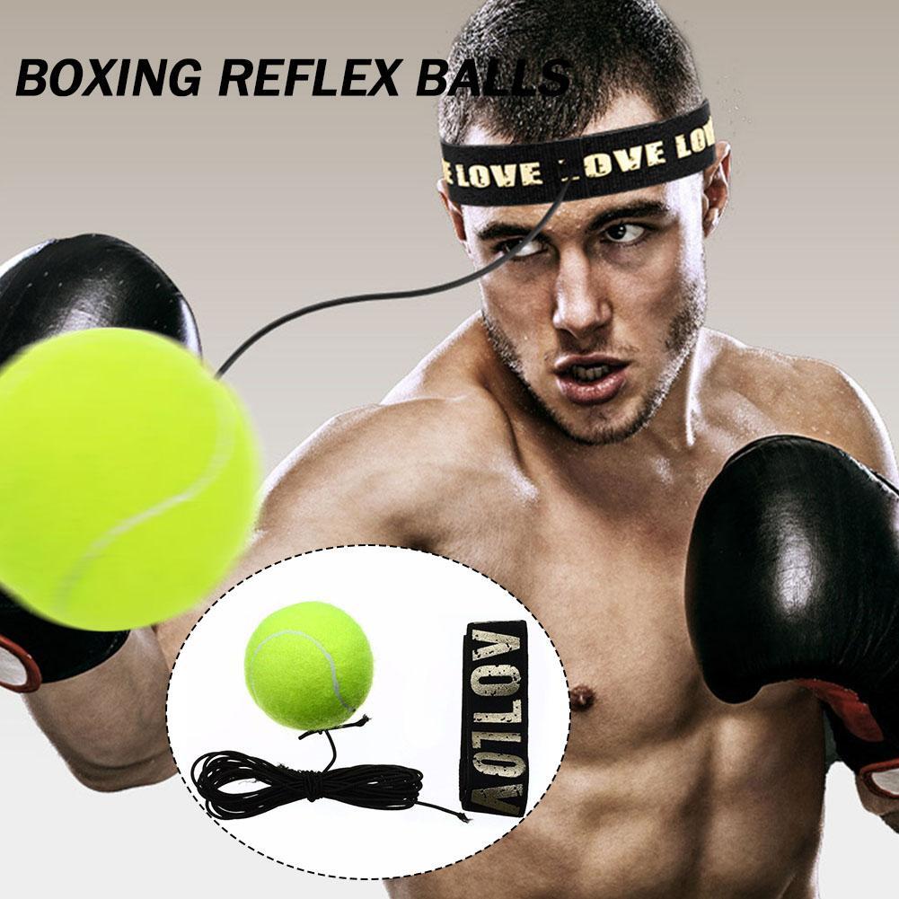 Boxing Punch Exercise Fight Ball With Head Bands For Reflex Box ...