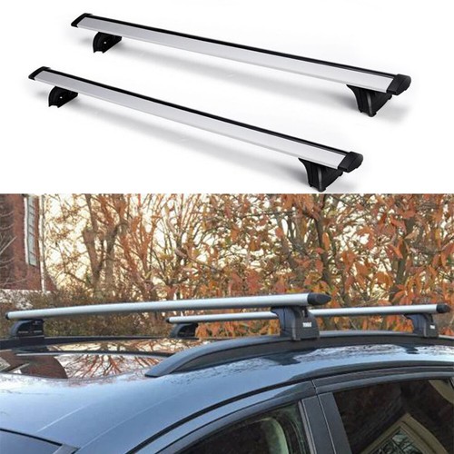 For Audi Q7 Q3 Q5 BMW X1 X5 Car Roof Rack Cross Bar Top Flush Rail Cargo Carrier | eBay