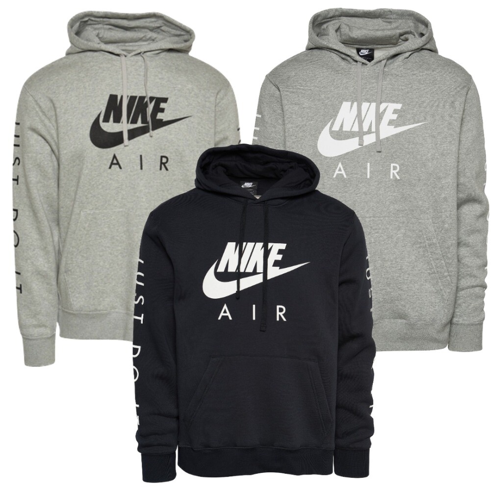 Мужская толстовка Nike с капюшоном Air Max NSW, спортивный пуловер, толстовка с капюшоном Just Do It,