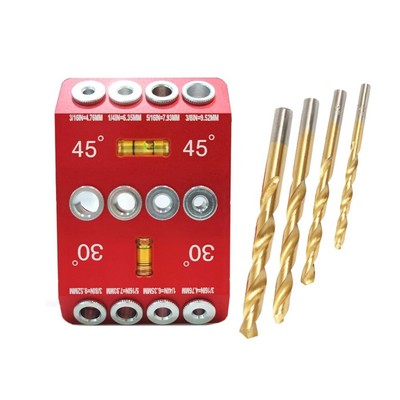 Accurate and Efficient Drilling with For Angled and Straight Hole Guide