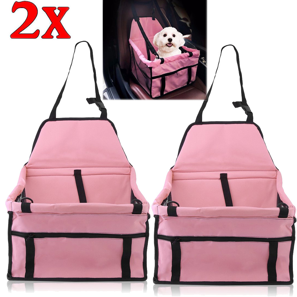 Portable Dog Puppy Cat Car Seat Carrier ...
