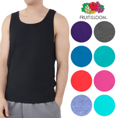 

Мужское нижнее белье Fruit Of The Loom Майка без рукавов из смеси хлопка