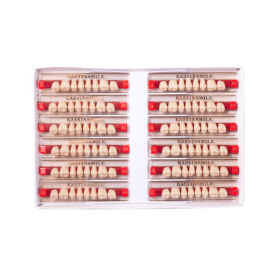 3/8/16Set Dental Acrylic Resin Teeth Denture Upper Lower Full Set Shade A1/A2/A3