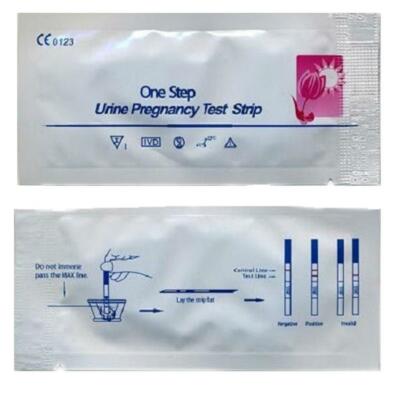 100PCS Pregnancy Test Strips Ultra Early 10mIU HCG Urine Home Test One New U5
