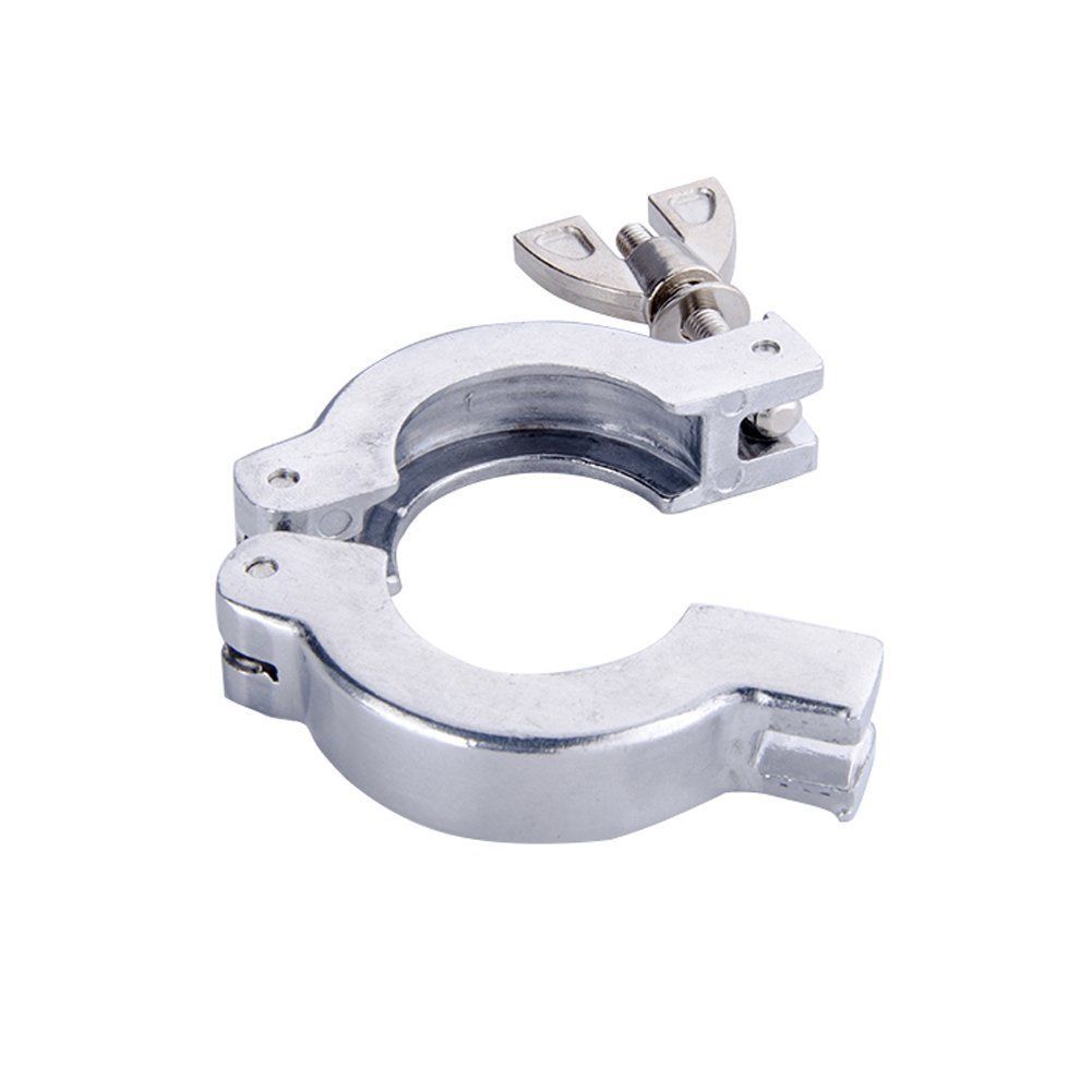 KF25 Aluminium Vacuum Fitting Wing Nut Flange Quick Clamp w Centering Ring