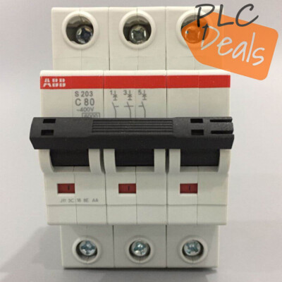 1PCS NEW ABB S203-C80 Miniature Circuit Breaker 80-100A