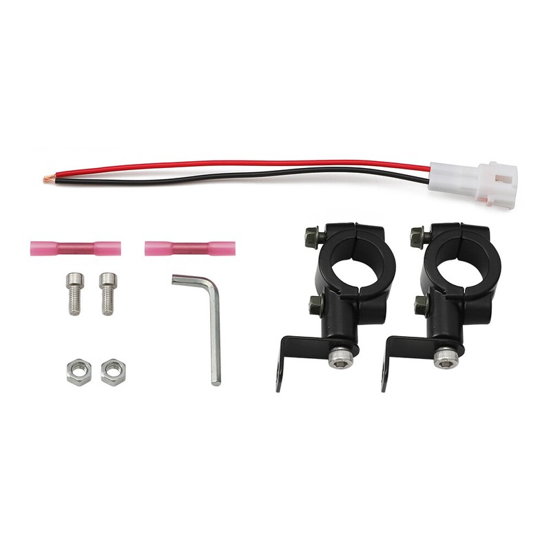 Plug&Play LED Headlight Kit +USB Switch For Honda TRX90X 1994-2022