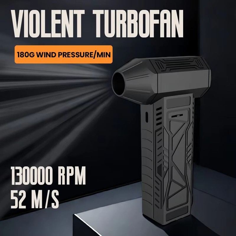 Ventilateur Jet Sans Fil Souffleur Haute EfficacitÃ© 130000tr/Min Vitesse Du Ven